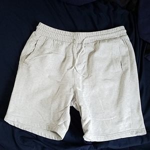 White Sweatshorts